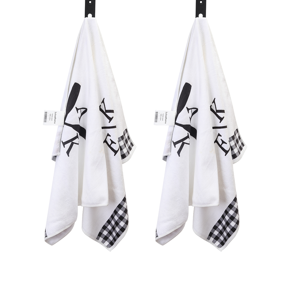 Suleadhome Textile towels,16 x 30inch 100% Cotton Highly Absorbent Quick Drying Towels for Hotel, and Bathroom.