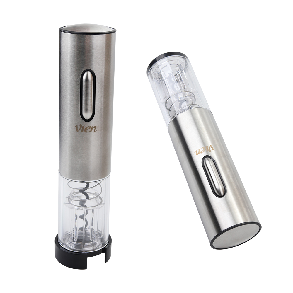 VLEN Electric Bottle openers, Rechargeable(Stainless Steel) Electric Wine Bottle Corkscrew Opener.
