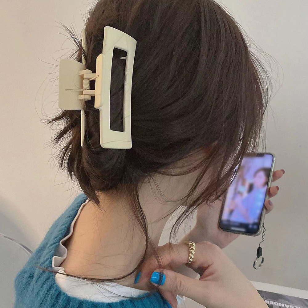 Shun Xiang Hair clips,3.5 Inch Claw Clip, Matte Hair Claw Clips for Women Girls.