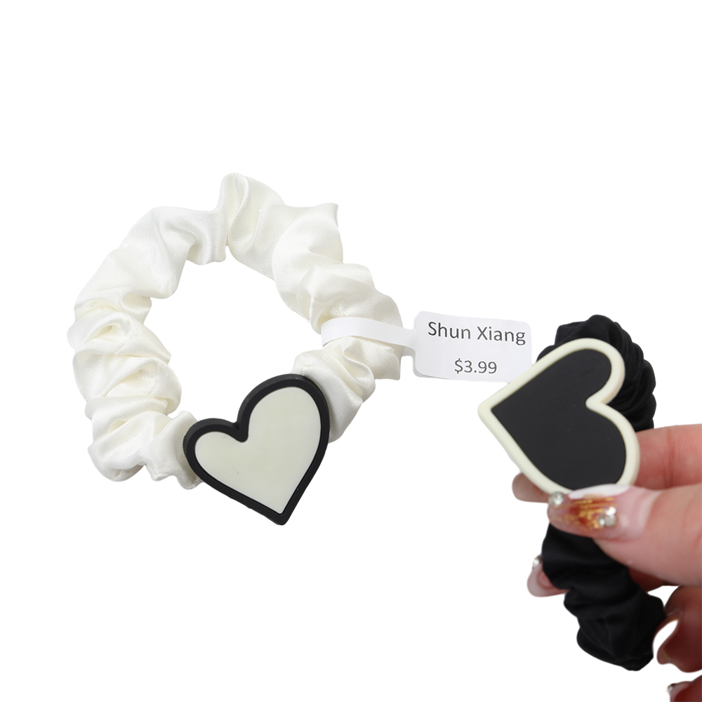 Shun Xiang Hair bands for Women,No-damage Hair Premium Satin Elastic Bands,Solid Color Elastic Bands for Girls.