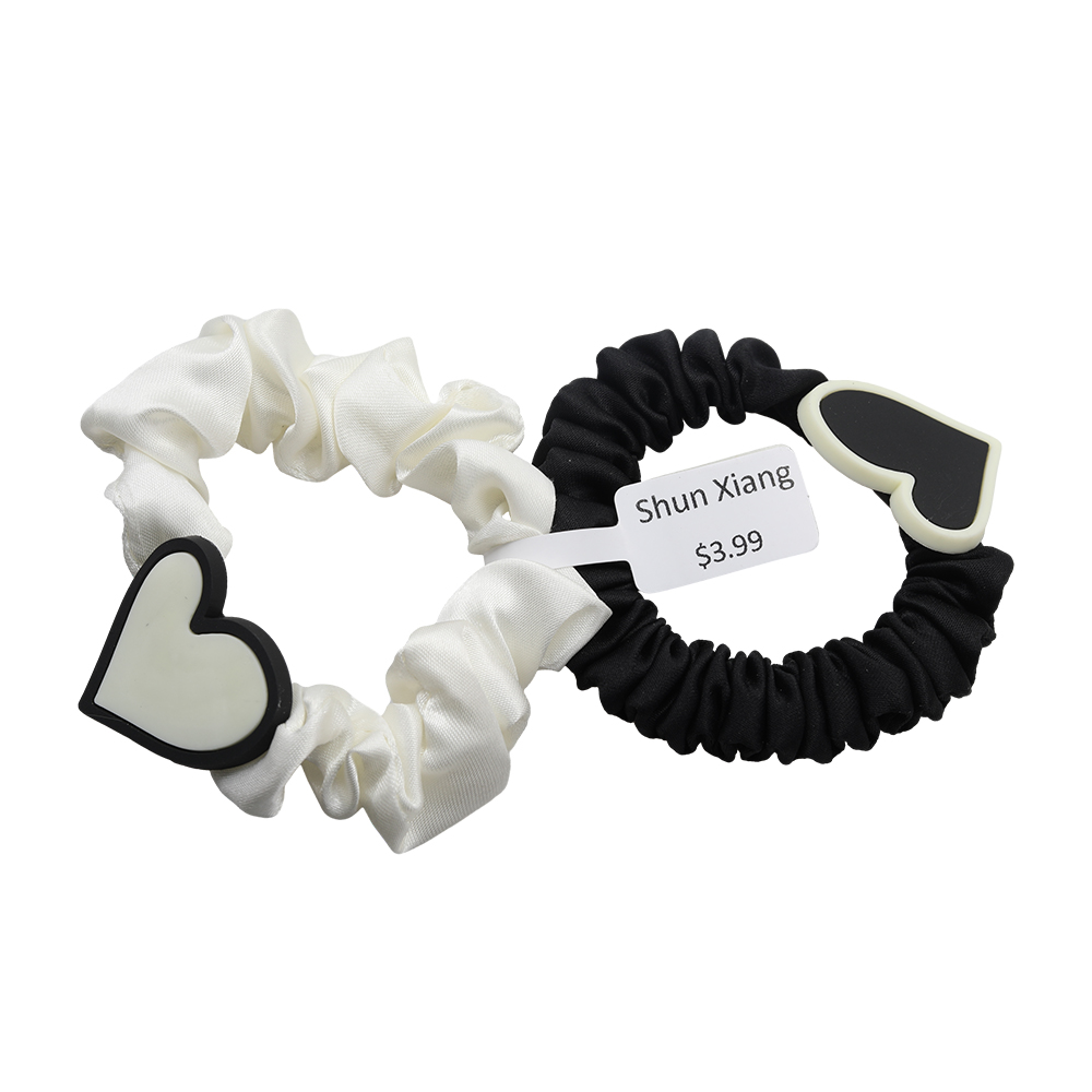 Shun Xiang Hair bands for Women,No-damage Hair Premium Satin Elastic Bands,Solid Color Elastic Bands for Girls.