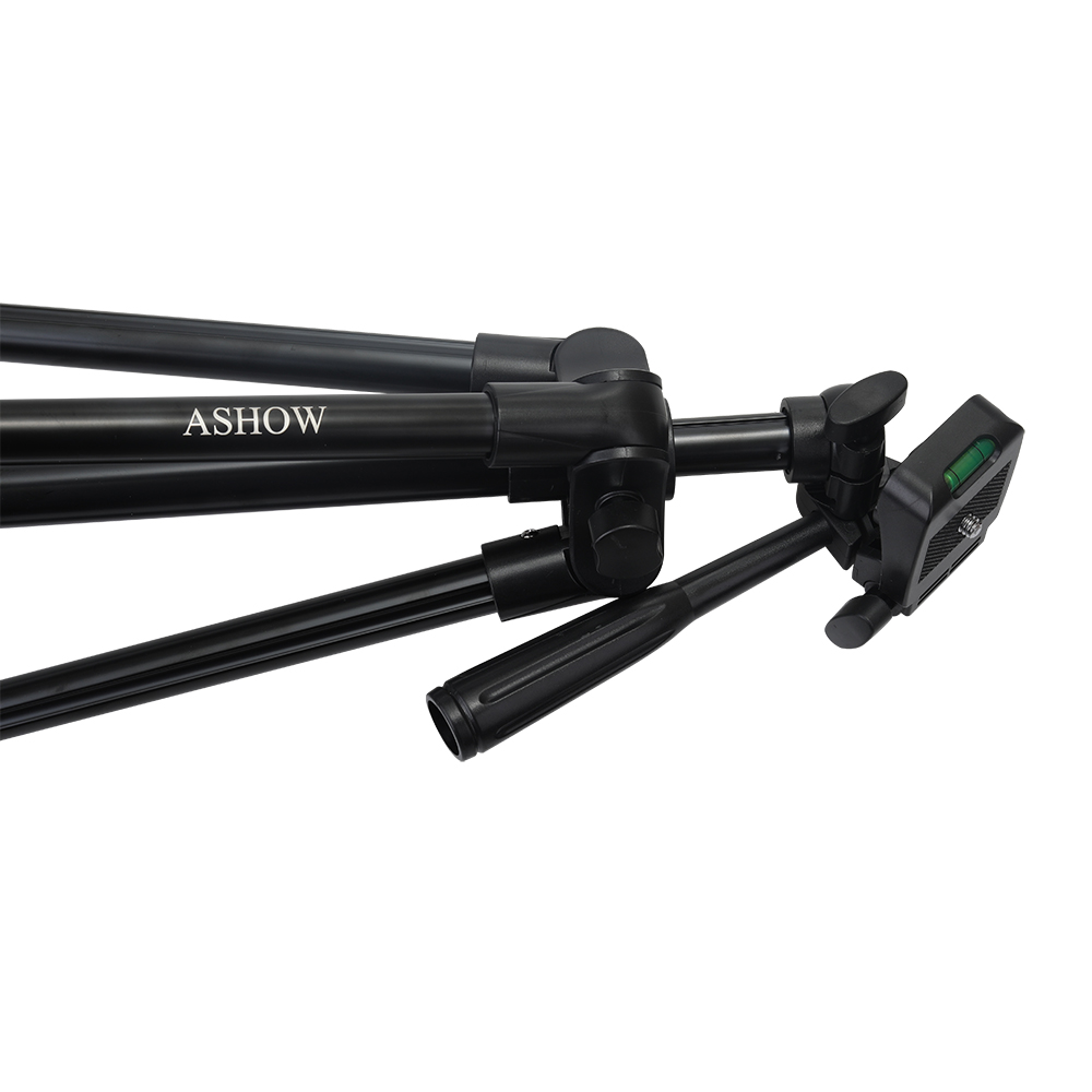 ASHOW Stands for photographic apparatus can be used indoos or outdoors, or as a mobile phone holder to take photos and broadcast live, etc.