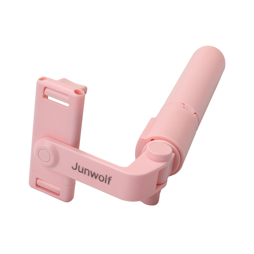 Junwolf cell phone monopod with Bluetooth Remote Shutter,Portable and Adjustable Mobile Phone Tripod Stand for Photography, Filming,Compatible with iPhone and Android.