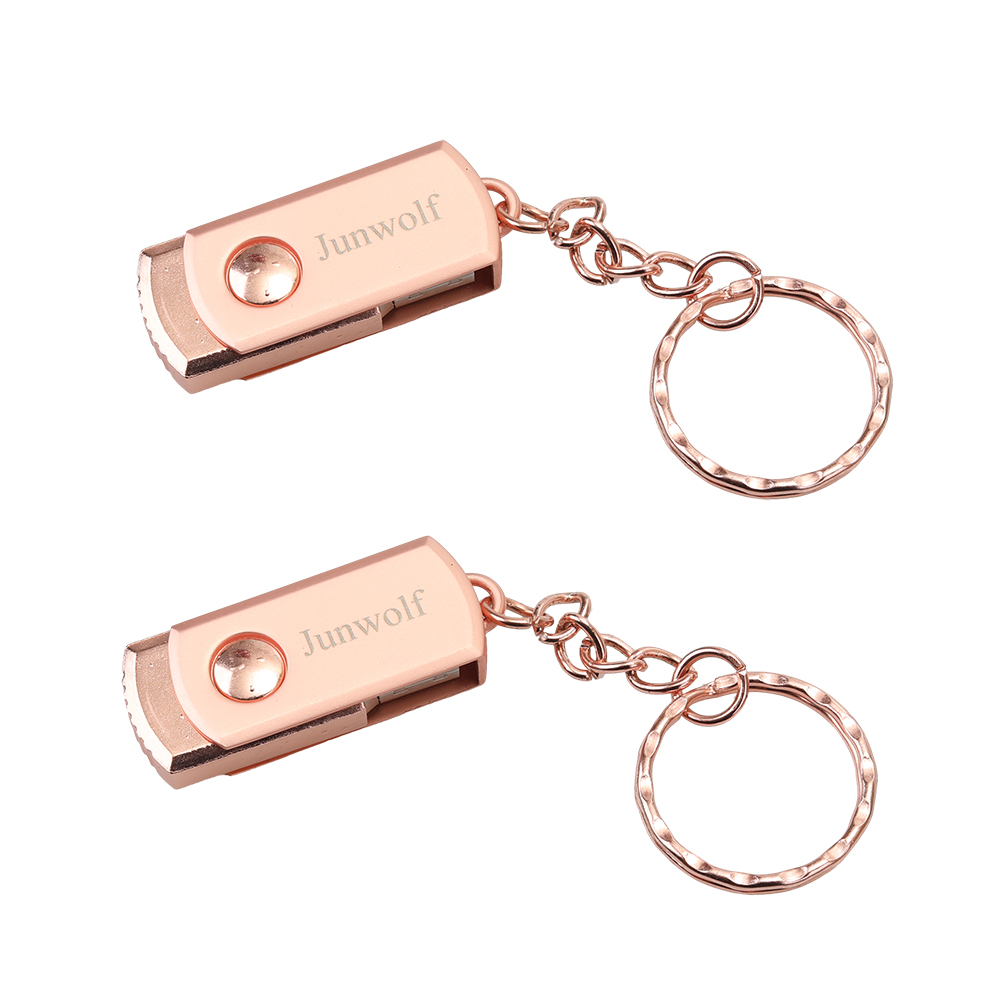 Junwolf 32GB Blank USB flash drive, 3.0 Thumb Drive Memory Stick Zip Drives for Phone/Tablet/Laptop/PC.