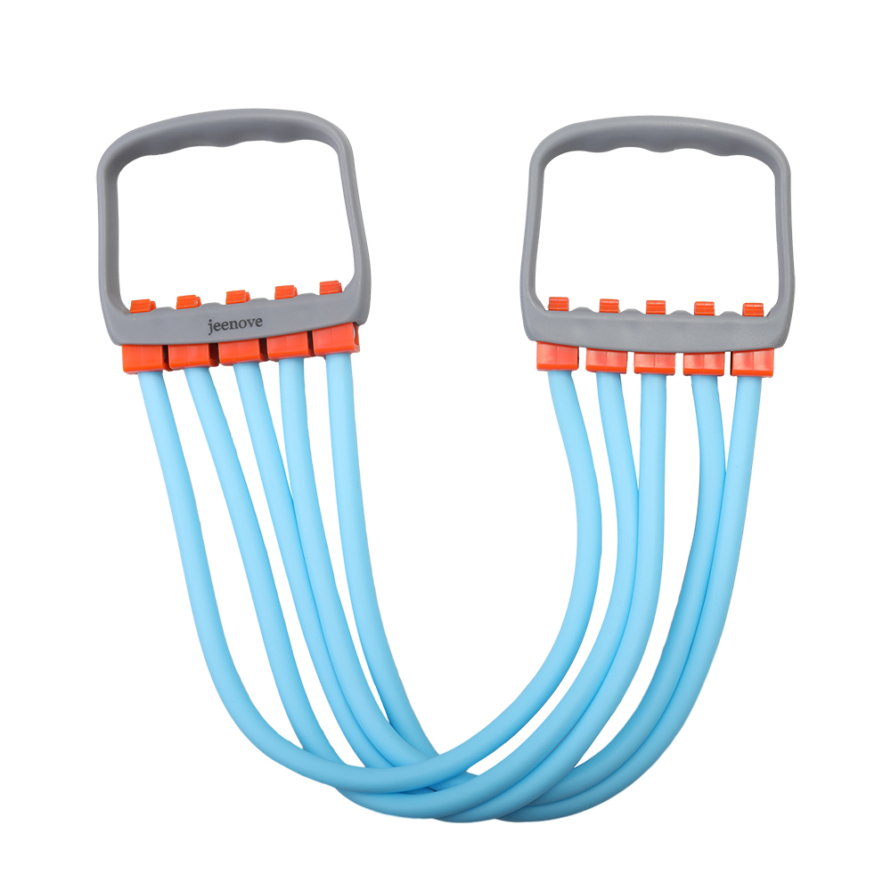 Jeenove Chest Expander, Adjustable Spring Exerciser Fitness,Exercise Resistance Trainer for Gym, Home.