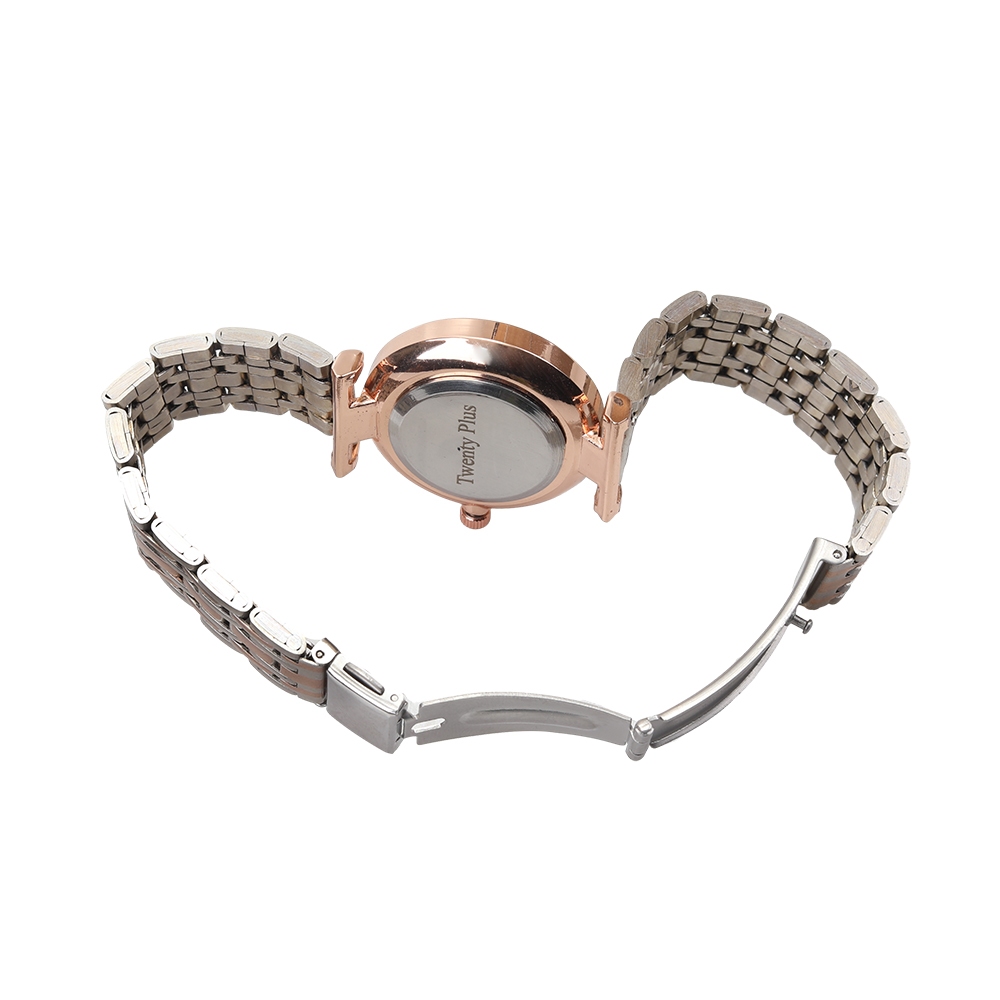 Twenty Plus Platinum watch, Fashion luxury Analog Starry Sky Roman numerals women's watch.