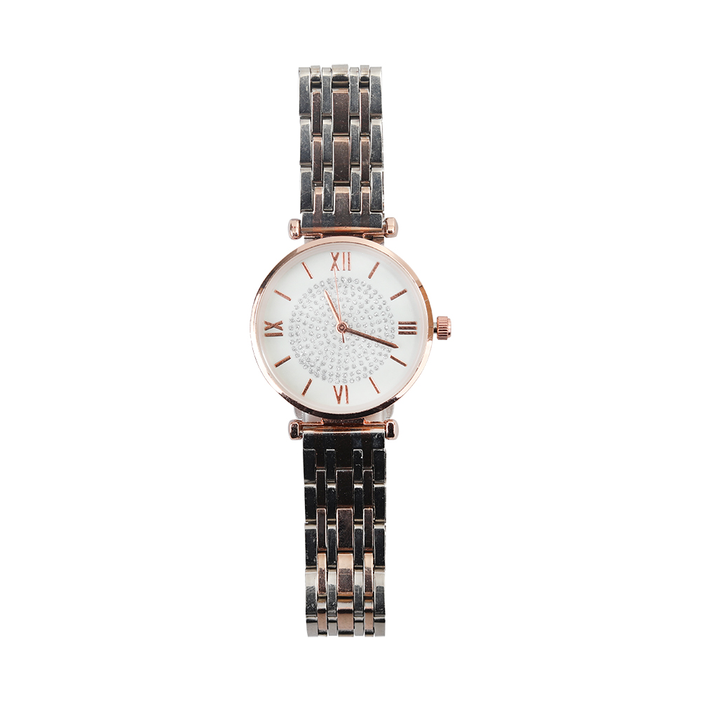 Twenty Plus Platinum watch, Fashion luxury Analog Starry Sky Roman numerals women's watch.