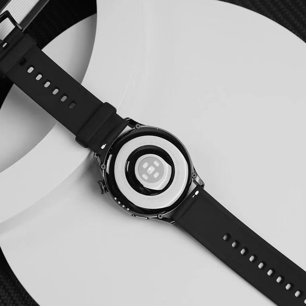 Twenty Plus 18mm Watch band,Black Silicone strap suitable for both men and women's watches ﻿