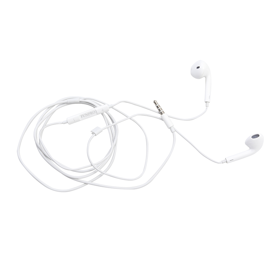 FUNPRO In ear earphones, mobile phones, iPads, computers, universal earphones, mini comfortable sound insulation and noise reduction earphones