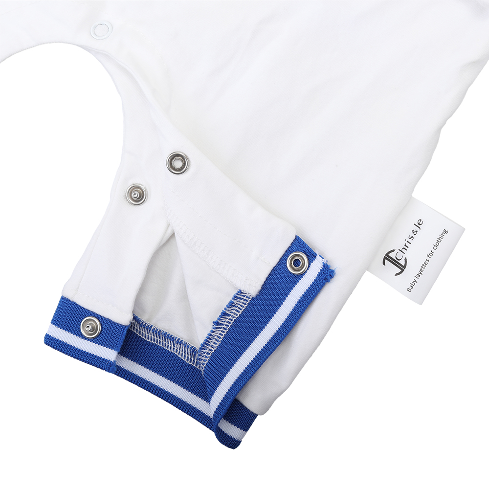 CHRIS&JE Baby jumpsuit Summer pure cotton baby boy sleeveless baby jumpsuit