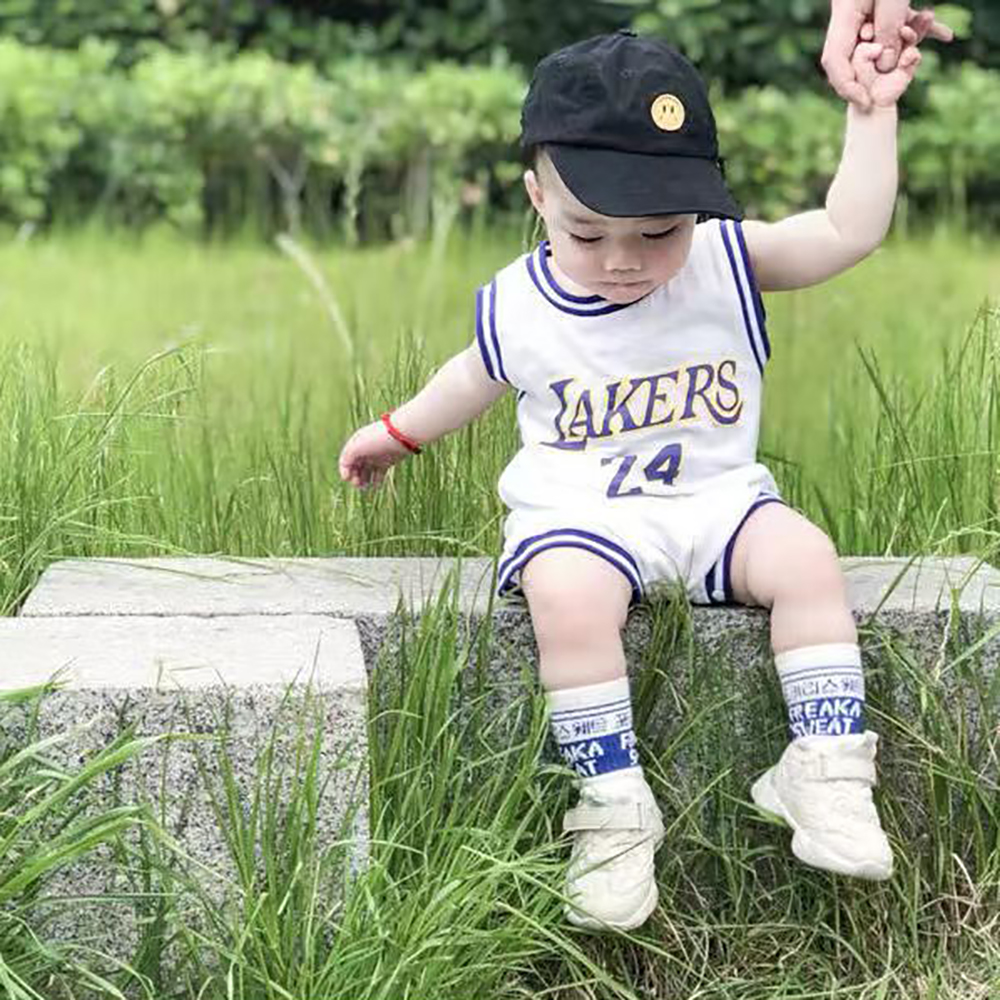 CHRIS&JE Baby jumpsuit Summer pure cotton baby boy sleeveless baby jumpsuit