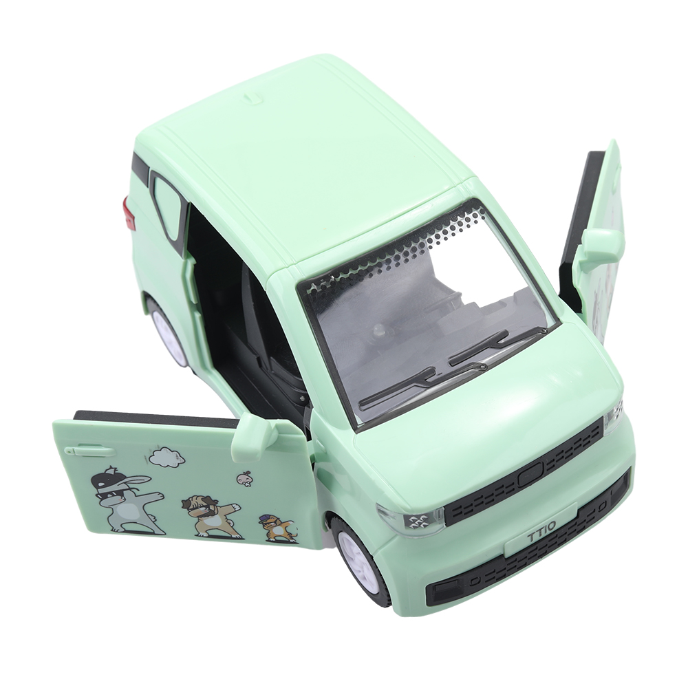 TTIO Toy Model Car, 3 sections of 1.5V battery-powered children's toy model car with LED lights.