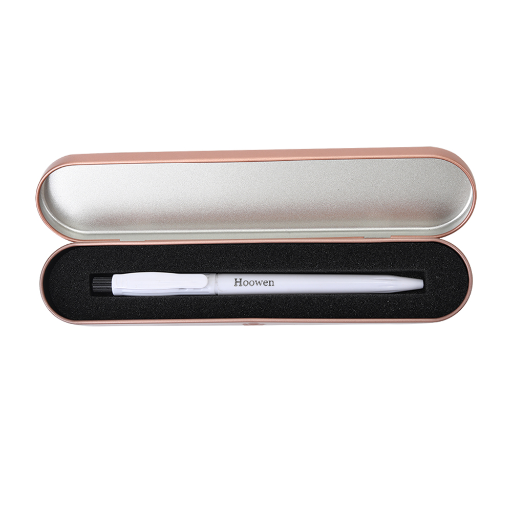 Hoowen Metal pen box, pen box, rose gold signature pen box, storage box