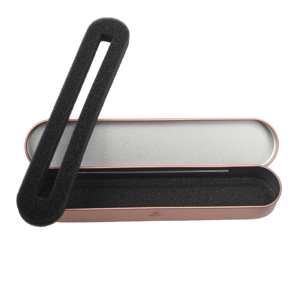 Hoowen Metal pen box, pen box, rose gold signature pen box, storage box