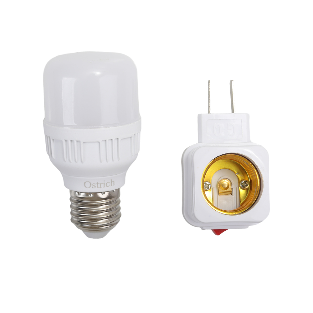 Ostrich E27 LED Light Bulbs,Large Screw Light Bulbs Warm White 2700K,40W Incandescent Bulb Equilavent, 6W, 2-Pack, Non-Dimmable