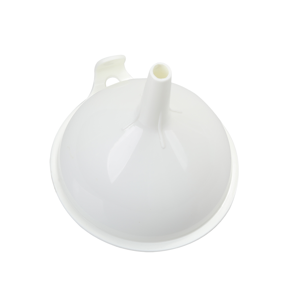Kaptin Plastic Funnels,4.5 Inch Multi-Purpose Long Spout Plastic Funnels for oils, cooking wine, spices, flours, and more.