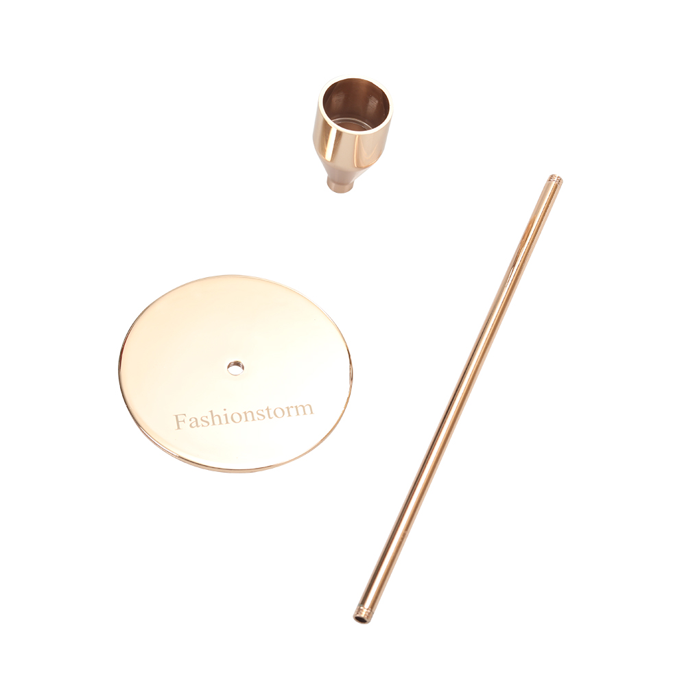 Fashionstorm Gold Candlestick,Fits 3/4 inch Thick Round Candles, Candlesticks for Weddings, Party Table Decorations, Home Decor, Candlelit Dinners.