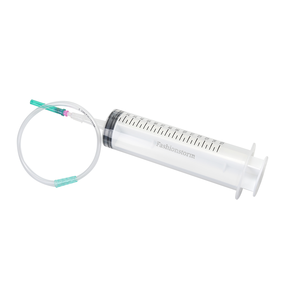 Fashionstorm 150ml Syringe with 11.8 Inch Tube for Liquid, Paint, Epoxy Resin, Oil, Watering Flowers and Plants, Refilling.