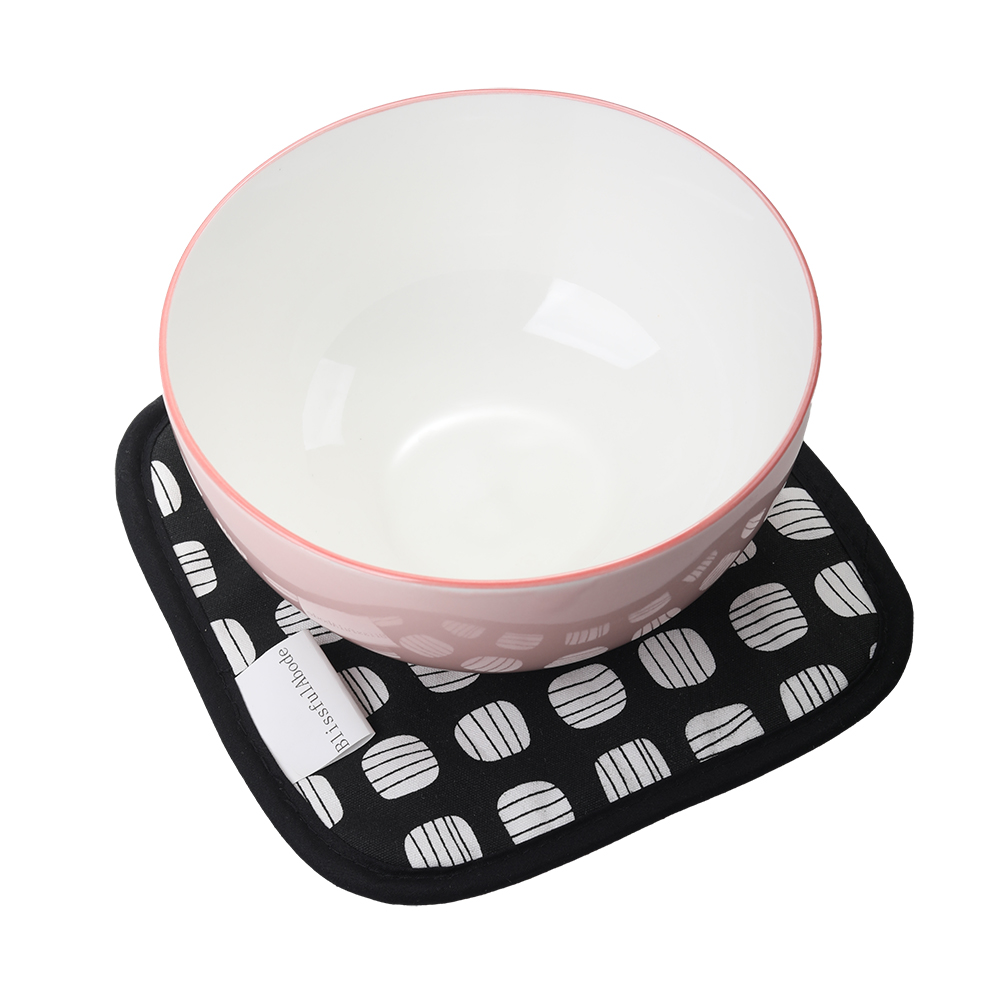 BlissfulAbode Heat insulation mat for household dining table, anti scalding, heat resistant pot mat, bowl mat, plate mat