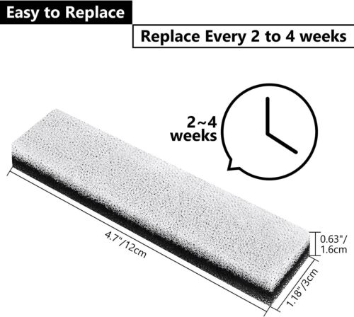 Hotokii Water Fountain Filters for Pet Cat WF020 Water Fountain 12 PCS