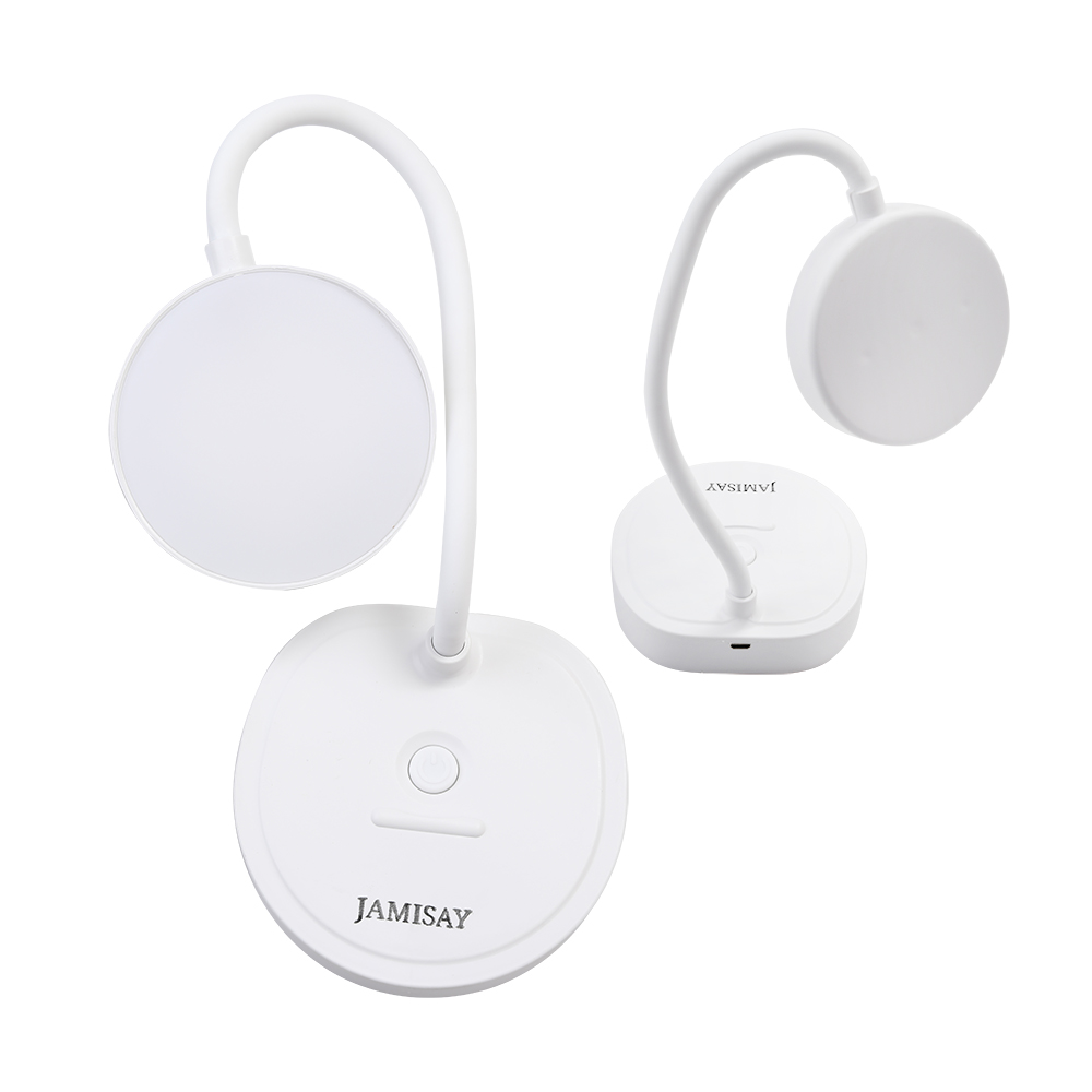 JAMISAY Desk lamp LED lamp student dormitory room study special USB rechargeable models desk lamp.