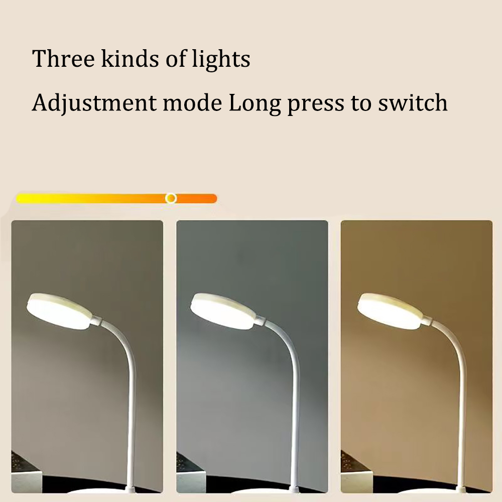 JAMISAY Desk lamp LED lamp student dormitory room study special USB rechargeable models desk lamp.