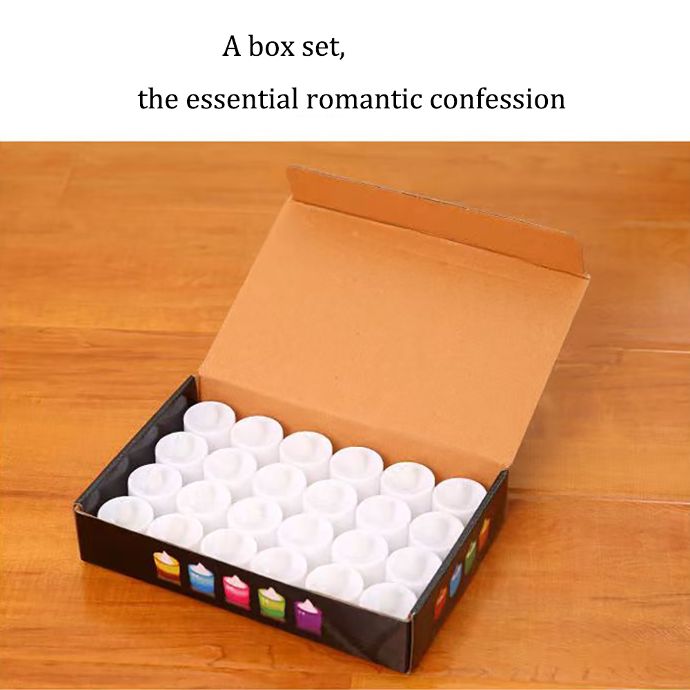 JAMISAY Electric candles romantic arrangement birthday candles confessions LED light candles.