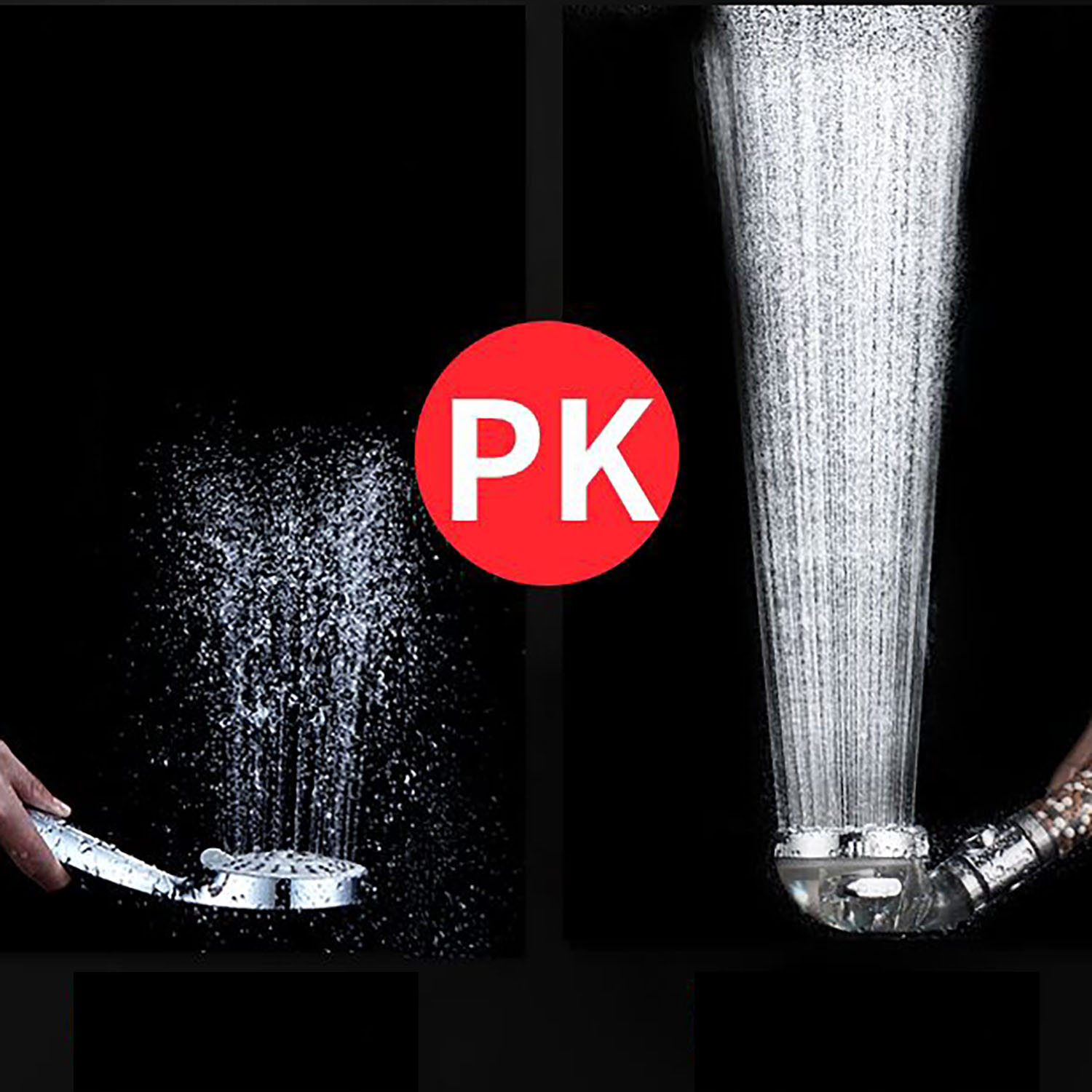 VEHHE Shower heads,High-Pressure Water-Saving Ionic Handheld Filtration Shower Head.