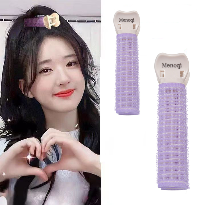 Menoqi Eco-friendly and Soft Manual Hair Curler,Lightweight and Stylish Effortlessly Create Voluminous Curls.