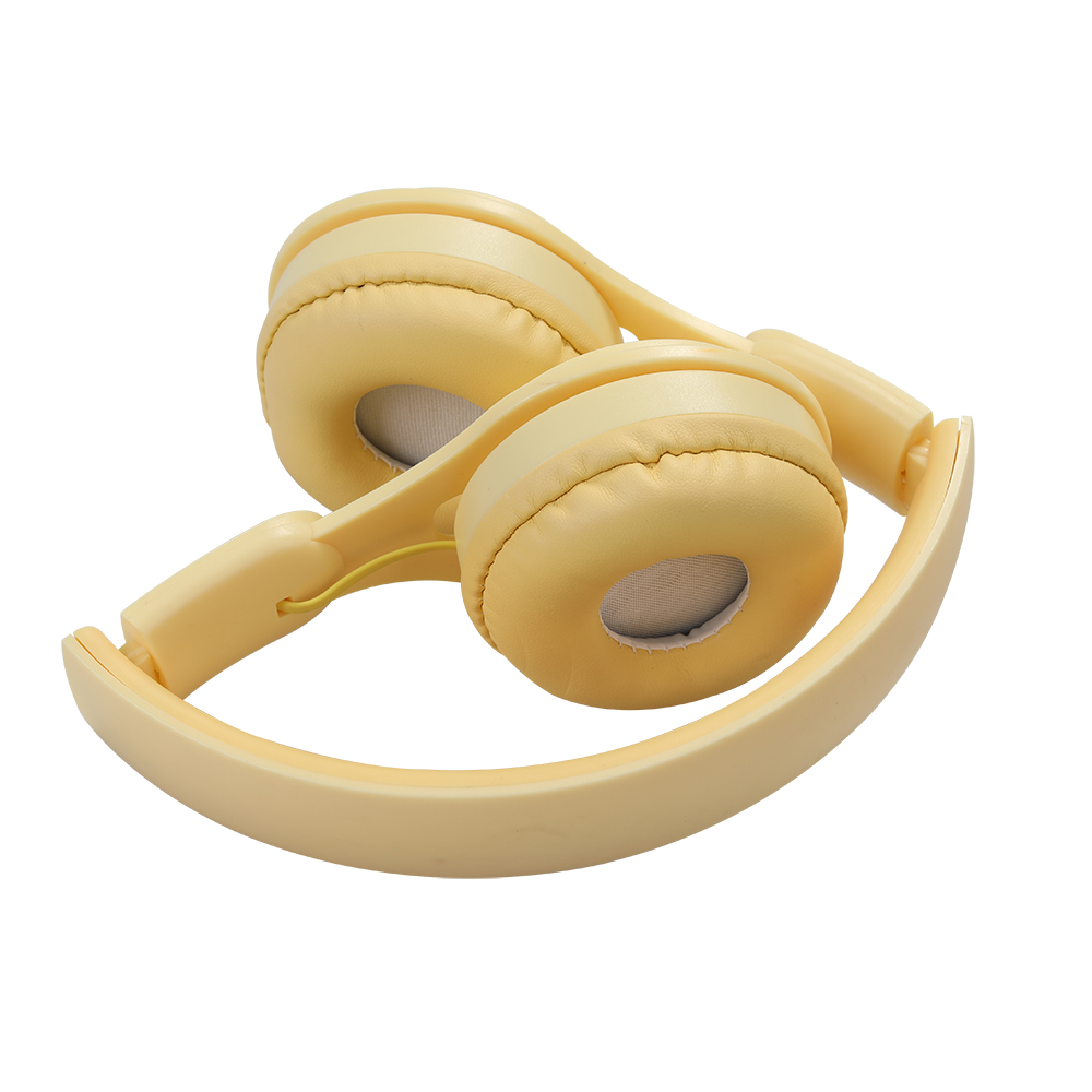 Junwolf Folding Lightweight Wired Headphones with Microphone and Volume Control for Tablets Chromebook, Smartphones, Laptop Computer, PC ,Mp3/4.