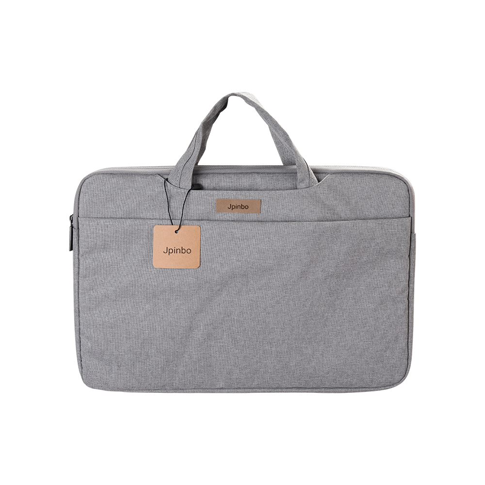 Jpinbo 14-15.6 Inch Ultra Thin Laptop Bag,Laptop Carrying Handbag for Men/Women,Grey.