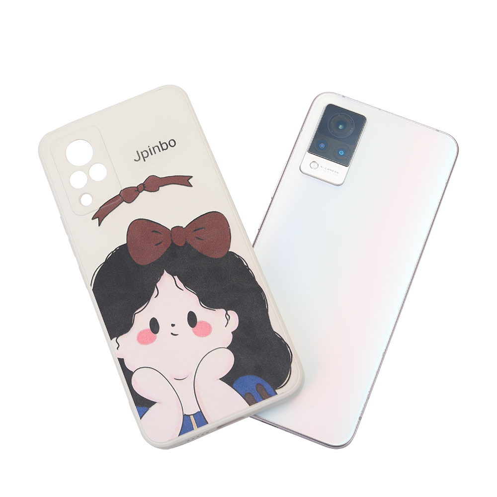 Jpinbo Smartphones case Silicone mobile phone case Cartoon simple female all-inclusive fall-proof shell for Vivo S9.