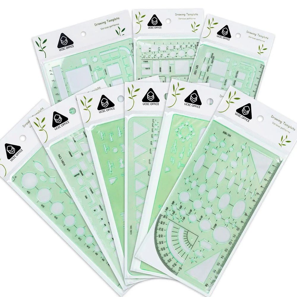 UCEC Office Ruler Template, Architect, Drafting Ruler Set, Design, Furniture UCEC Office Ruler Template, Architect, Drafting Ruler Set, Design, Furniture 