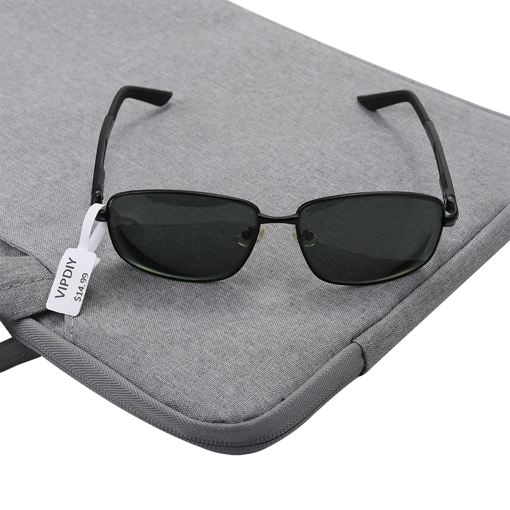 VIPDIY Men's high-end glasses UV resistant glass lens HD glasses.