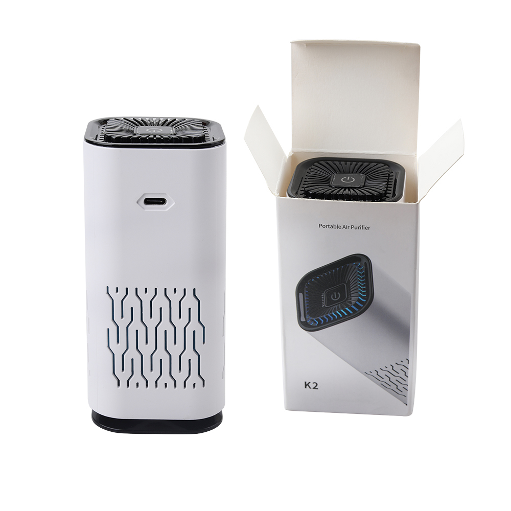 Alanchi Air Purifier,Air purifying apparatus and machines with 300W negative ion sterilization technology and HEPA filter + activated carbon filtration system For cars,homes, offices, hotels.White, 1-Pack