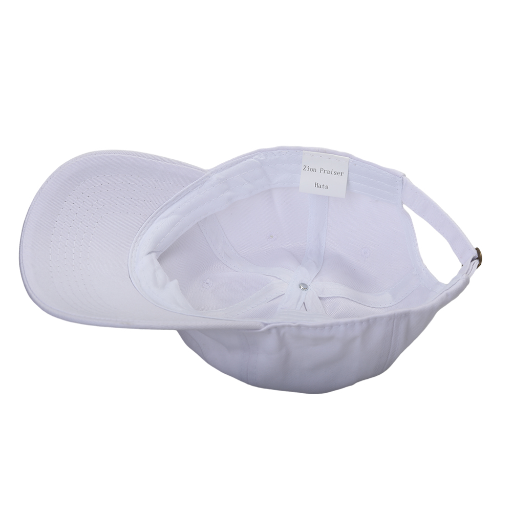Zion Praiser Hat Outgoing Sun Hat Duck Tongue Hat White Baseball Versatile