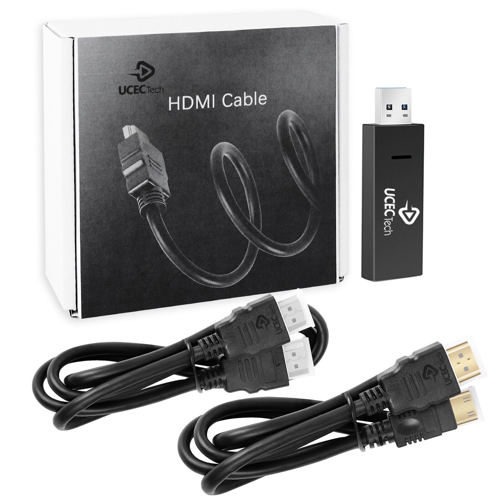 UCEC Tech Video Capture Card 4K Broadcast Live USB 3.0 Cam Link